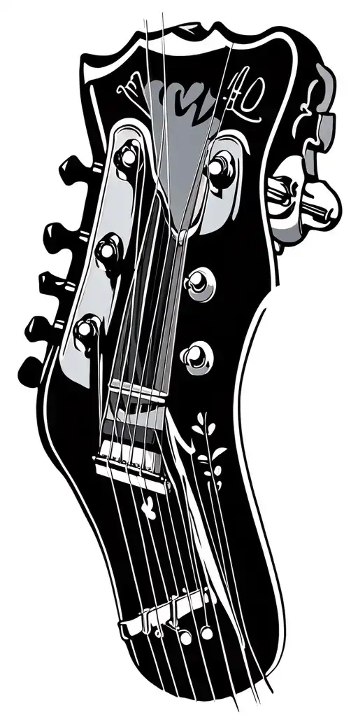 Country Music Guitar Made