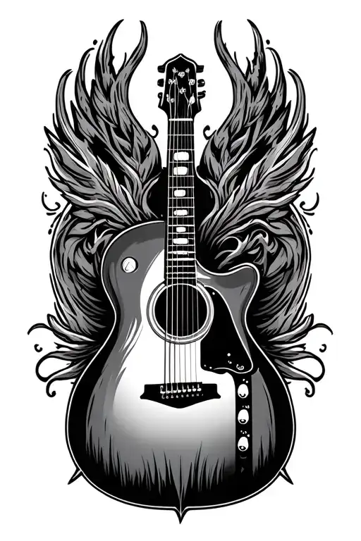 Country Music Guitar Made