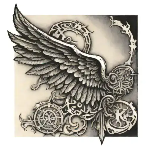 2008 Roman Numerals Wings Spread