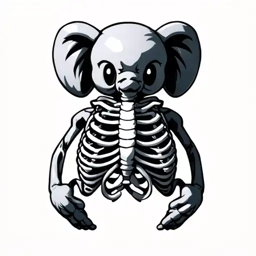 Kaws Holding Rib Cage