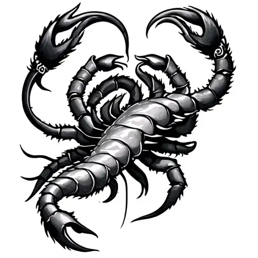 Gemini Leo Scorpio Zodiac Sign Intertwined Within