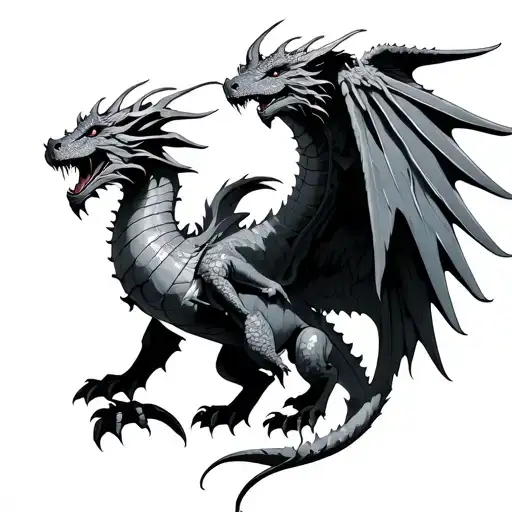 Ark Angel And Dragon