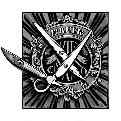 Casino And Barber Scissors