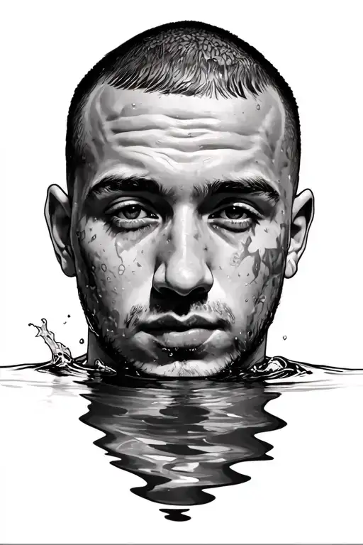 Mac Miller Swimming Album Cover Merged