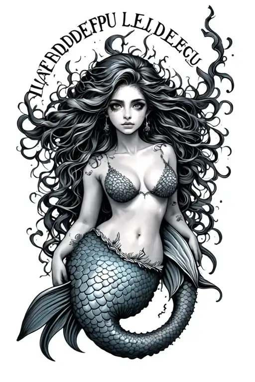 Mermaid With The Name Lidepdepju