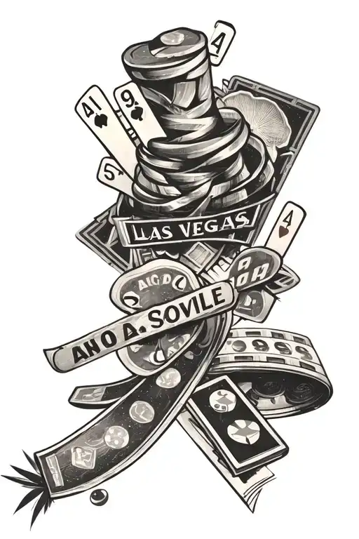 1960S Las Vegas Gambling Themed