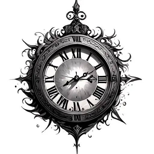 Clock In Roman Numerals