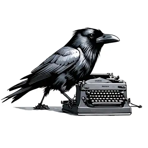 Raven And Typewriter