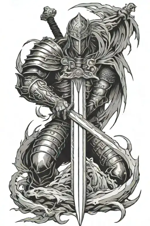 Berserk Dragonslayer Sword In Ground