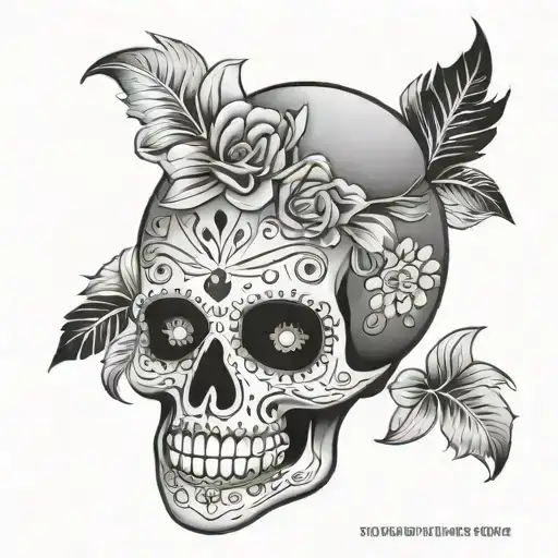 Day Of The Dead Skull