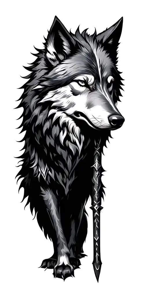 Fenrir Viking Norse Wolf