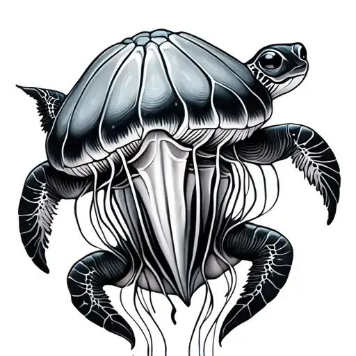 Turtle Jelly Fish