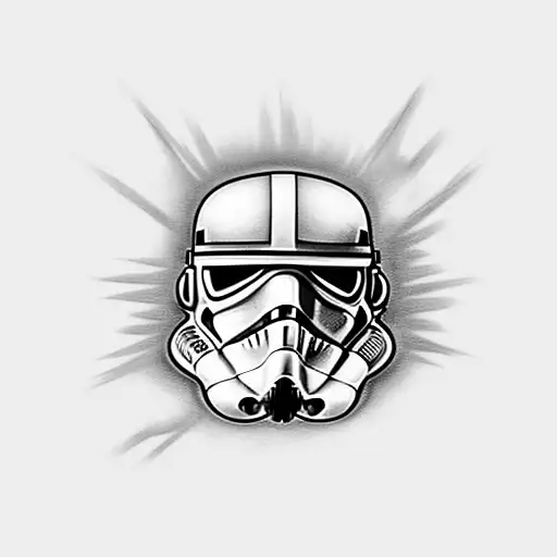 Storm Trooper Skull