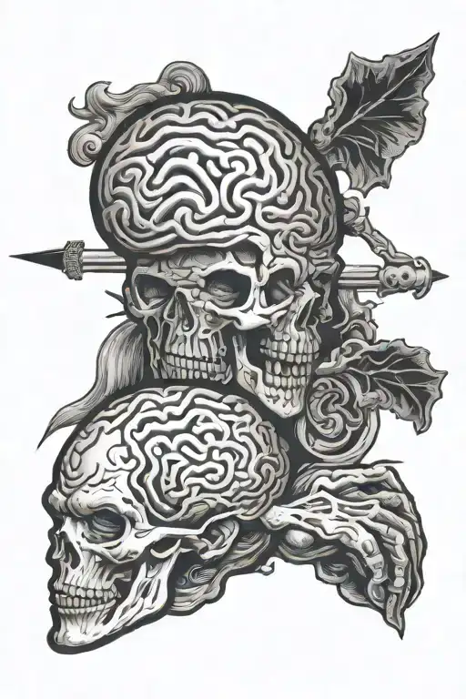 Good Fights Evil Brain Integrated