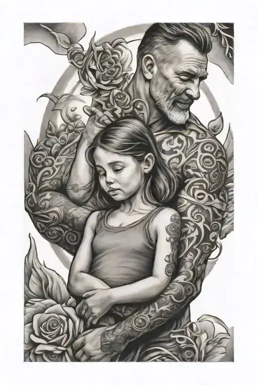 Dad And Daughter