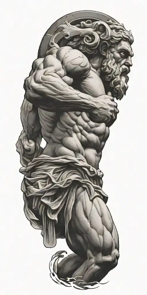 Atlas From The Greek Mythology