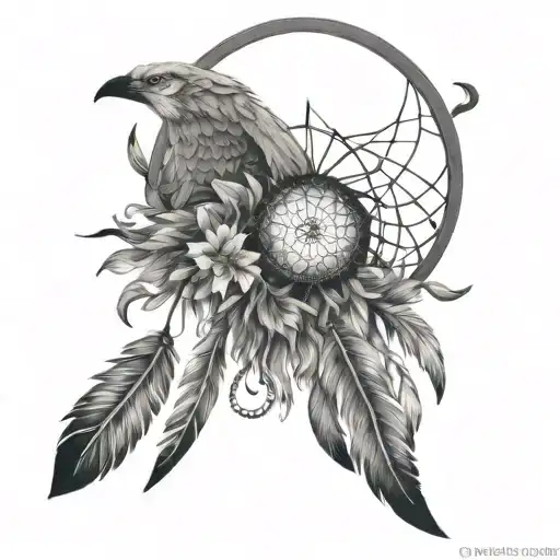 Sun And Moon Dream Catcher