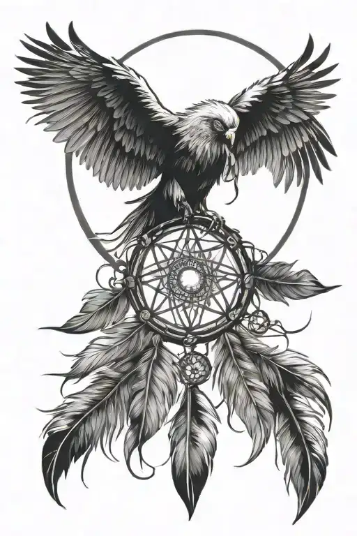 Sun And Moon Dream Catcher