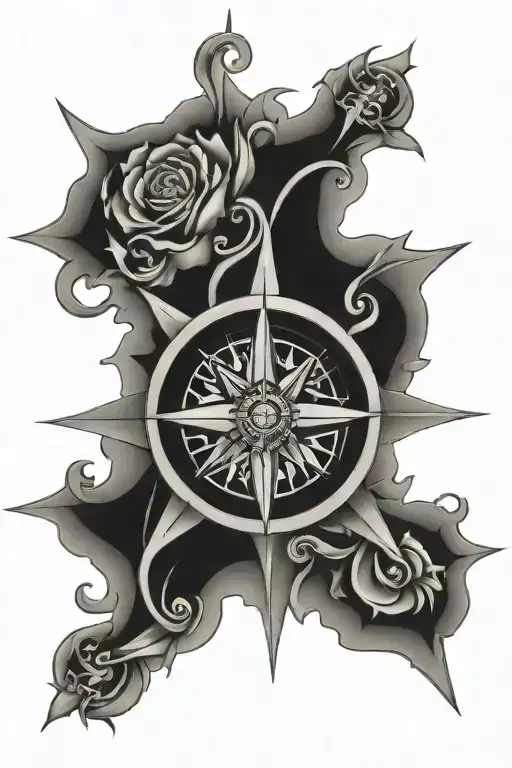 Compass Rose Intertwined