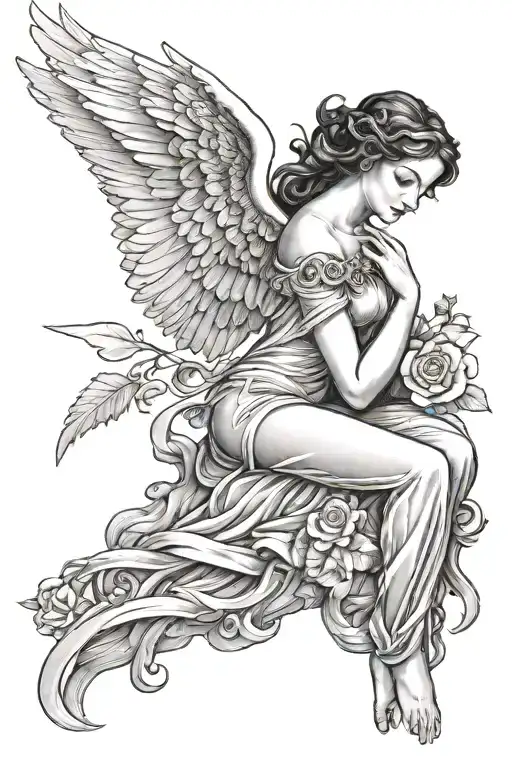 Beautiful Female Angel