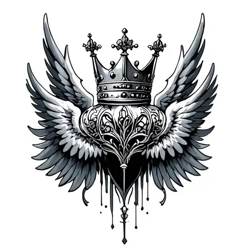 Crown With Wings