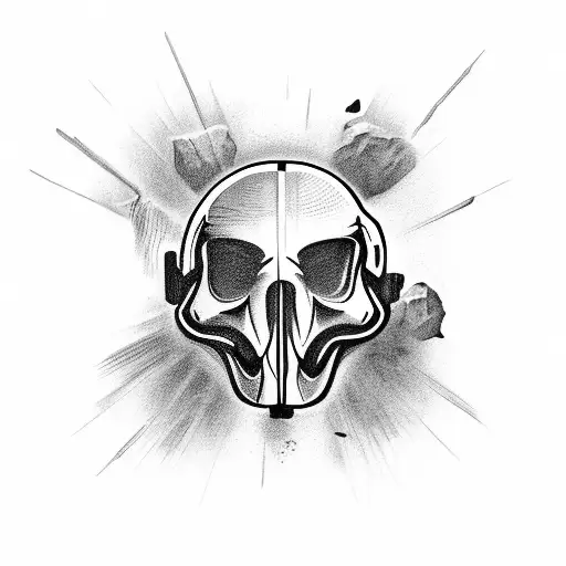 Spartan Duck Skull