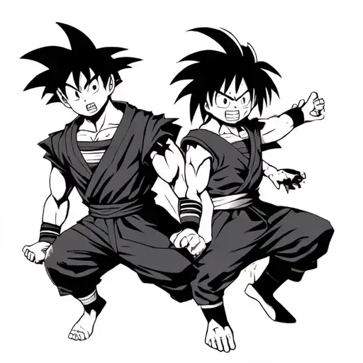 Goku X Luffy X Naruto