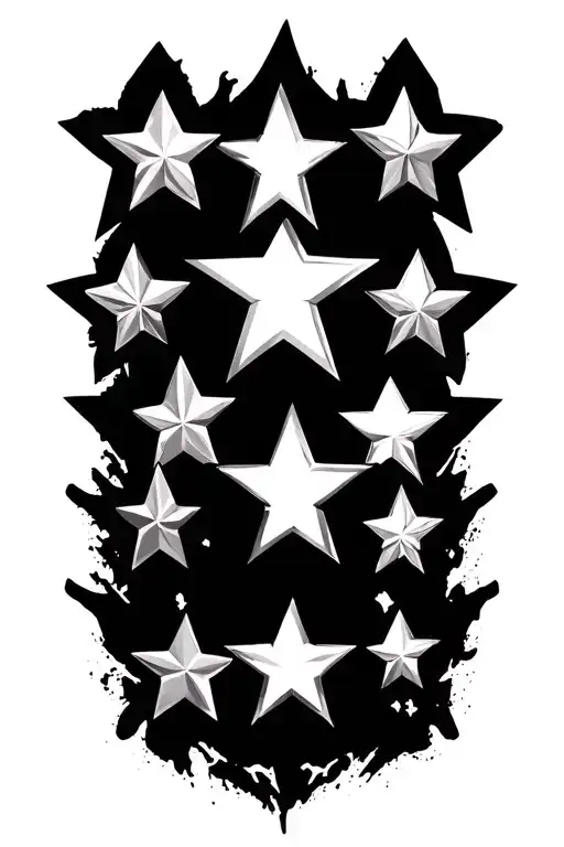 Four Stars Representing