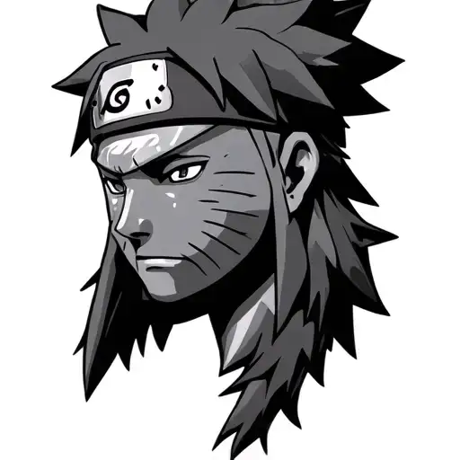 Naruto Amegakure Village Statue Head