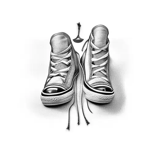 Dancing Sneakers Shoelaces Become Dna