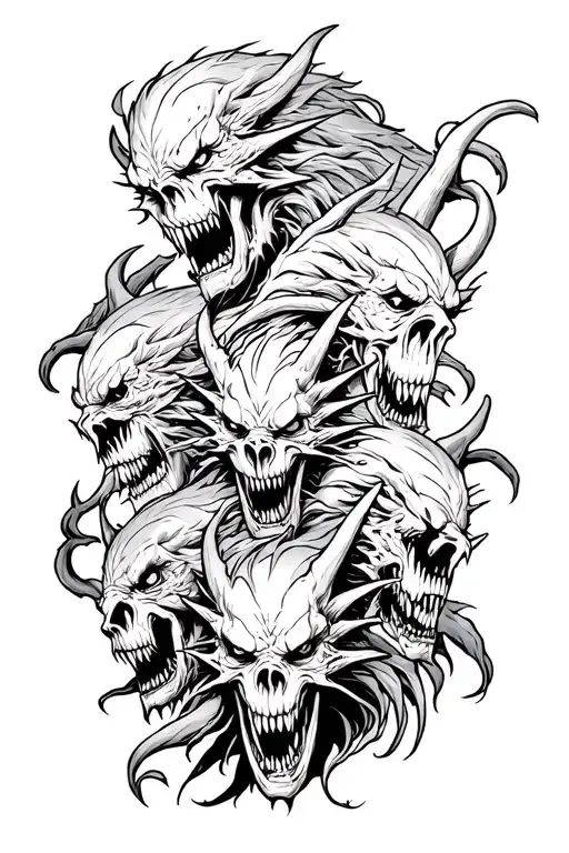 Good Vs Evil Multiple Demons