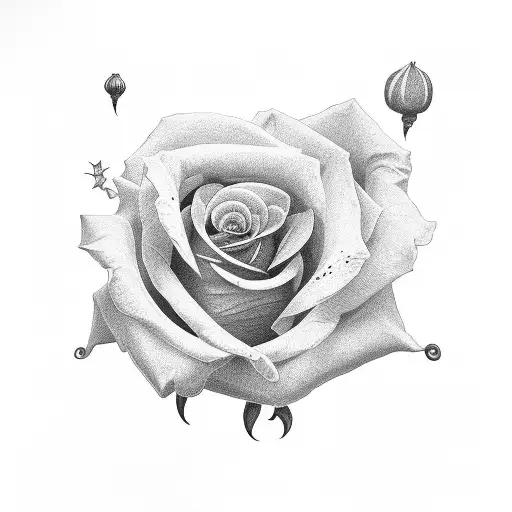 Rose Poppy Dais Star