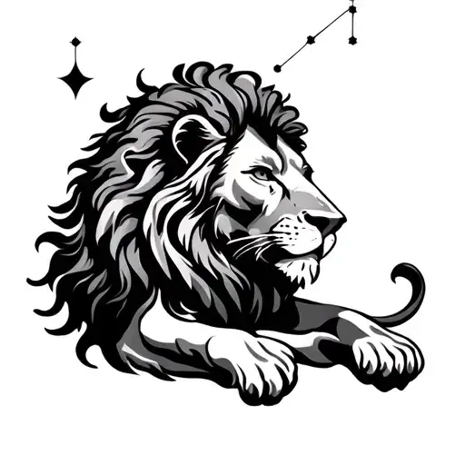 Lion Leo Constellation