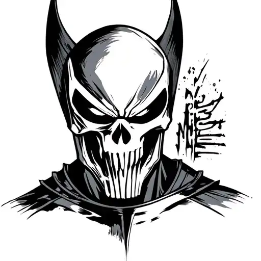 Marvel's Wolverine Cowl Punisher Skull