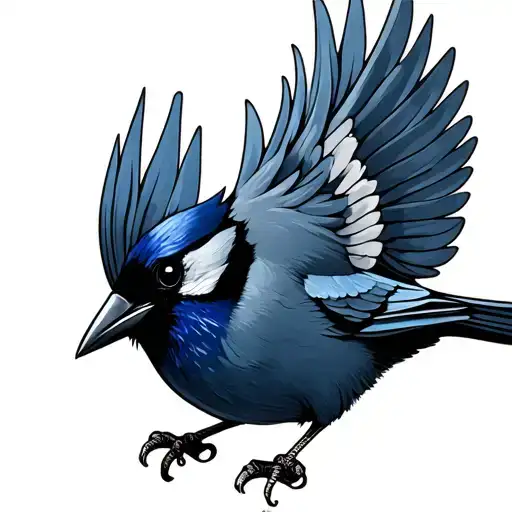Stellers Jay Bird