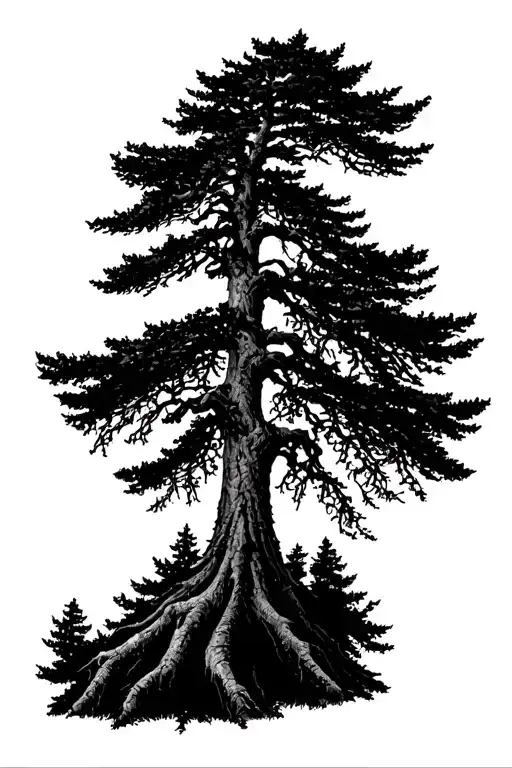 Dawn Redwood Tree Made