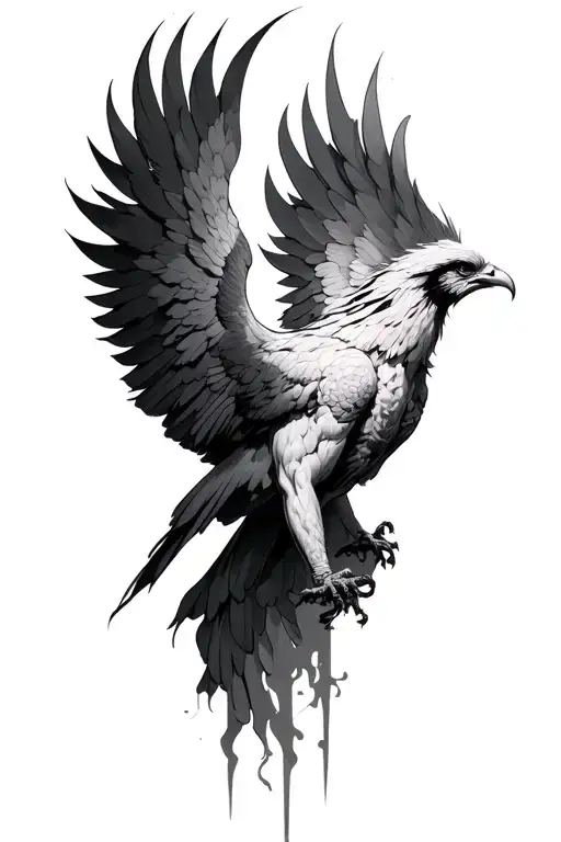 Human To Phoenix Emerging