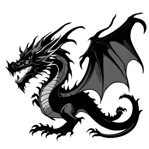 Black Dragon Shadow
