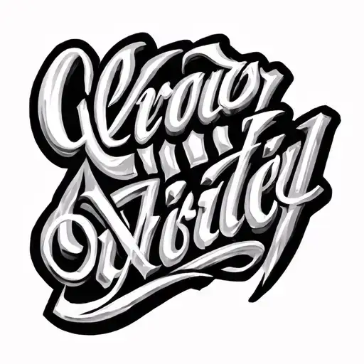 Brazilian Fore Arm Lettering