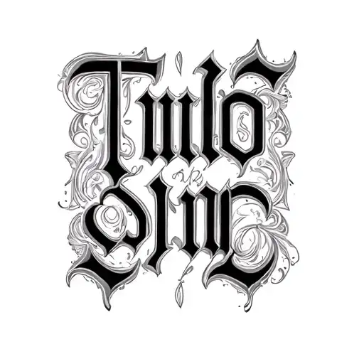 Two Word Ambigram Generator
