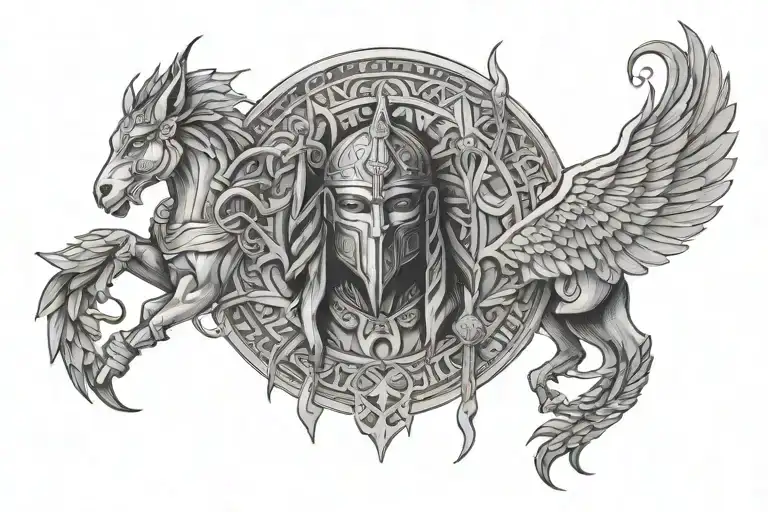 Norse And Egytian Mythology Combined