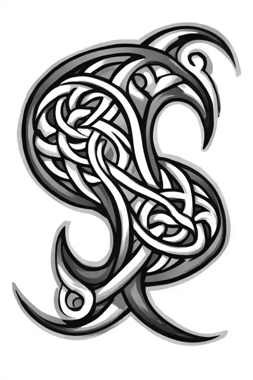 Celtic Pattern With Elements