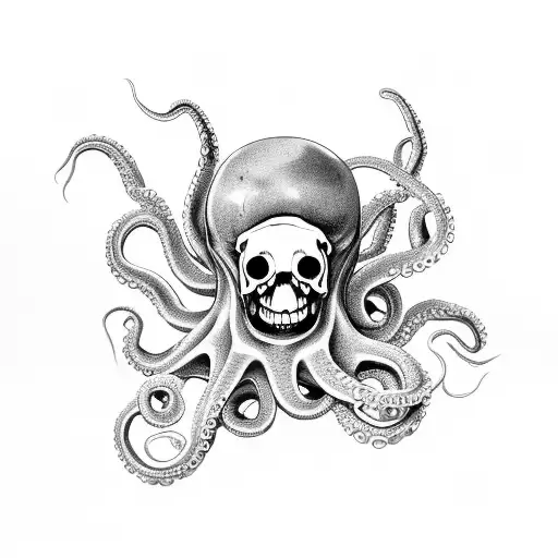 Octopus Skull Sea
