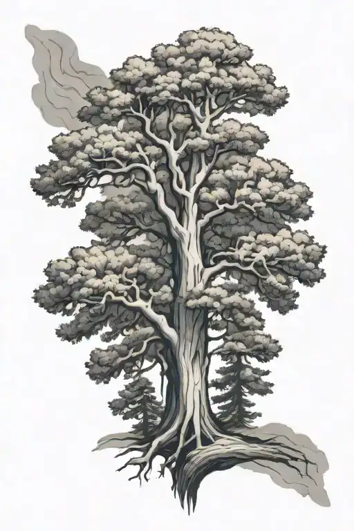 White Cedar Tree