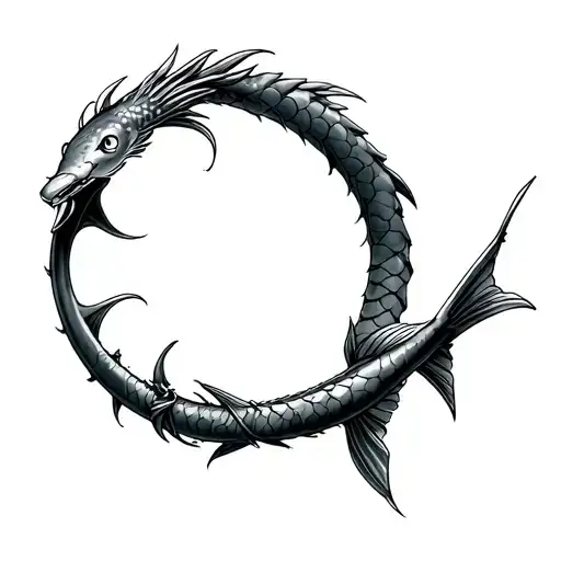 Anchor With Magikarp And Gyarados