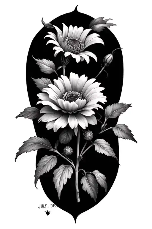 July And December Birth Flower Growing