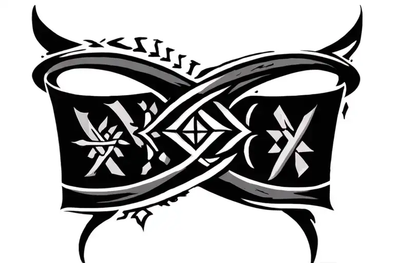 Norse Runes Armband