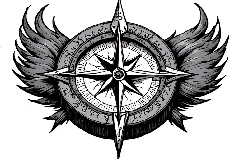 Vegvisir Viking Compass