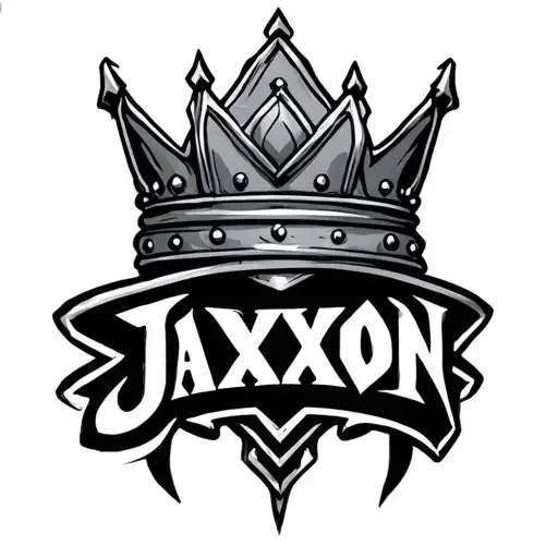 Crown With The Name Jaxxon