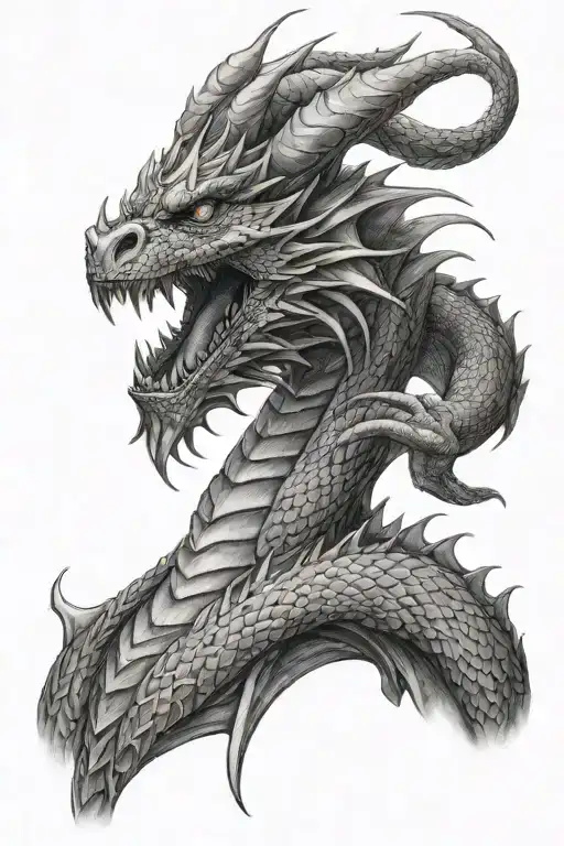 Soft Masculine Dragon Resting Looking Up At Me Gently While Keeping